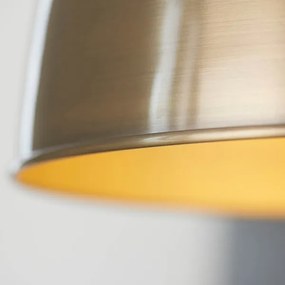 Endon 98744 - FRANKLIN függőlámpa kábellel 1xE27/10W/230V sárgaréz