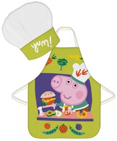 Peppa malac Yum gyerek kötény 2 darabos szett