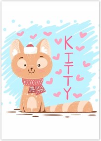 Poszterek A4 Pion Cica Cicák Macskák