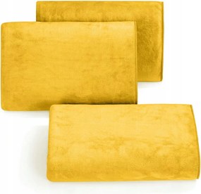 Gyorsan száradó törölköző AMY3 80x150 Eurofirany mustársárga