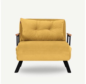 Design összecsukható szék Hilarius mustár