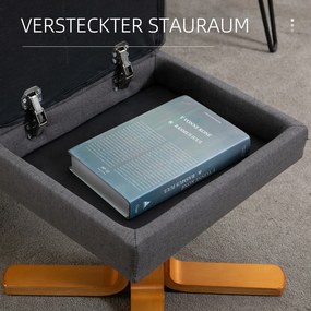Masszázsfotel lábtámasszal, 10 pontos elektromos masszázsfunkcióval, dönthető, szürke