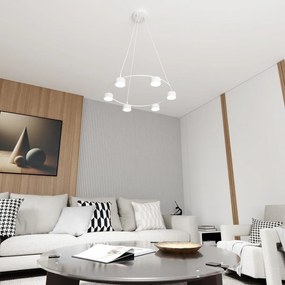 Emibig modern függeszték starlit fehér emi1373/6
