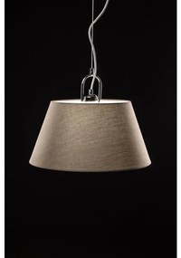 Lámpa Mennyezeti lámpatest KASEL , 6243, AC220-240V, 50/60Hz, 1*E27, max.40W, átmérő 40 cm, szürke