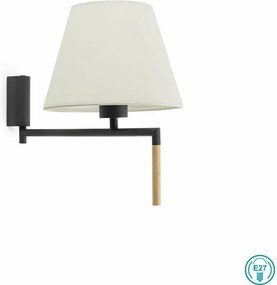 Fali Lámpa Szürke RON FARO 64400-11
