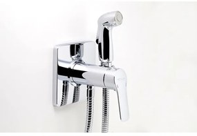 Novaservis-Bidécsap permetezővel rejtett beépítéshez METALIA fényezett króm