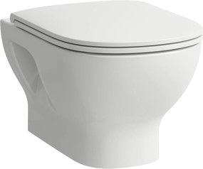 Laufen Lua miska WC wisząca Rimless z deską wolnoopadającą biała H8660810000001