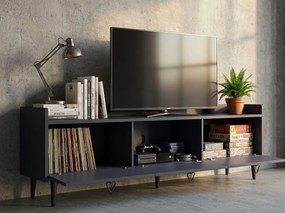 AKCIÓ TV állvány PIENA 160 cm, antracit II. osztály