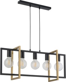 Sigma lighting modern függeszték eden fekete arany sig32236
