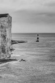 Poszter 40x60cm Beachy Head és világítótorony, Assaf Frank