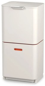 Bézs acél szelektív szemetes 60 l Totem Max – Joseph Joseph