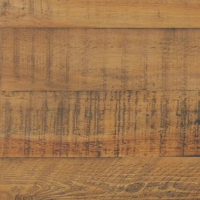barna tömör újrahasznosított fenyőfa éjjeliszekrény 40x30x55 cm