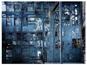 Blue Wall kép, 120x90cm