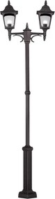 Elstead Lighting CHAPEL CP8-BLACK Utcai lámpa 2x60W/E27 IP44