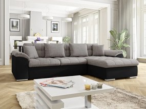 Sarok ülőgarnitúra Dante (J) (öko-bőr soft 011 + lawa 05). 1058527