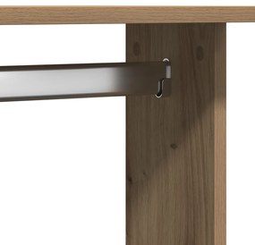 Gardrób Kerekekkel Artisan Tölgy 102x38x110 cm Mérnöki Fa