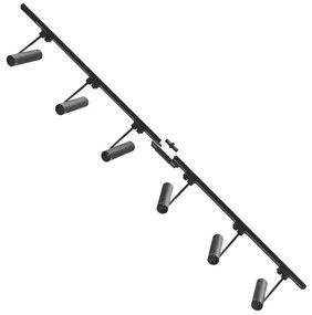 Zuma Line 3026 - Spotlámpa sínrendszerrel LISA 6xGU10/35W/230V fekete