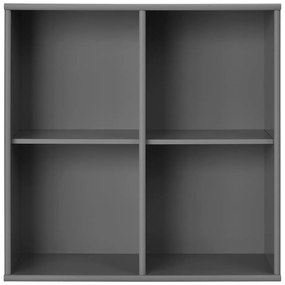 Antracitszürke függő könyvespolc 70x70 cm Mistral – Hammel Furniture
