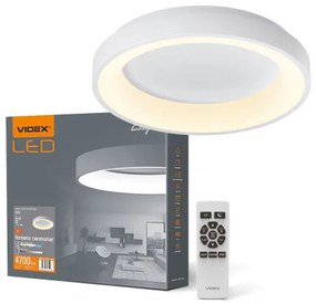 LED lámpatest , mennyezeti , 72W , CCT , dimmelhető , fehér , távirányítóval , VIDEX , EDGE
