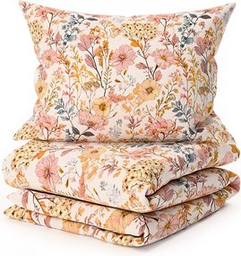 Pamut ágynemű BLUMIRA POLY színes kivitel Ágyneműhuzat mérete: 70 x 90 cm | 140 x 200 cm