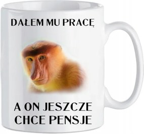 Vicces bögre nyomott mintás hordtáska, munkát adtam neki