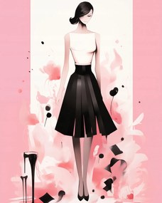 Poszter 40x50cm Pasztell Love