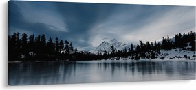 Kép - A befagyott tón (120x50 cm)