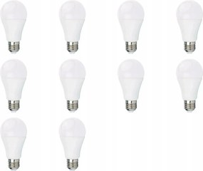 Led izzó Led Klasszikus E27 Nagy Menetes 10W 6500K Hideg 10 db-os szett