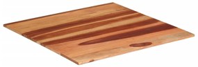tömör akácfa asztallap 15-16 mm 80 x 80 cm