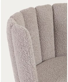 Szürke étkezőszék szett 2 db-os Aniela – Kave Home