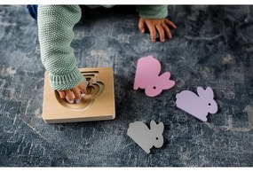 Fa formabeillesztős puzzle Rabbit – Kindsgut