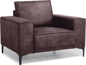 Copenhagen sötétbarna műbőr fotel - Scandic