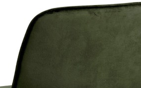 Design étkezőszék Damek olajzöld
