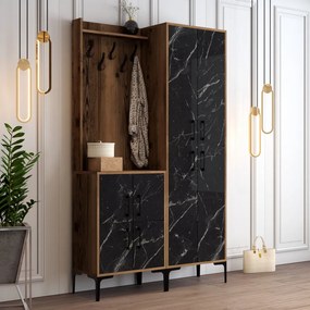 Berlin BA - Walnut, Black Marble