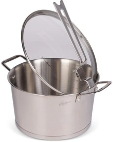 Lamart LT1276 fedeles serpenyő Conic átmérő 24 xmagasság 13 cm