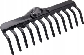 Kerti Gereblye Fűlevélhez 12 Fogú Fém Nyél Nélkül, Keret Nélkül