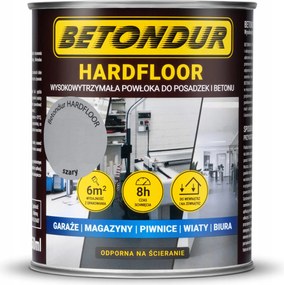 Hardfloor Betondur festĂ©k padlĂłkhoz Ă©s betonhoz 0,75L tartĂłs bevonat szĂŒrke
