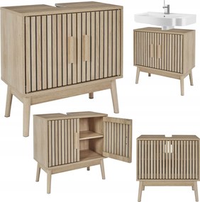 Linea fürdőszobai mosdó alatti szekrény 60 cm álló, fürdőszobai mosogató alá