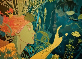 Poszter 70x50cm Hívás Flórába