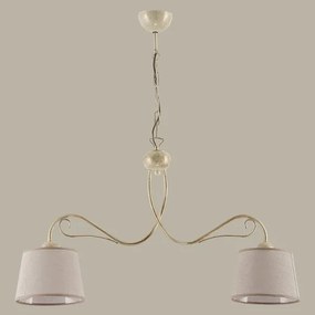 Jupiter 1352 - KM 2 E - Csillár láncon KAMELIA 2xE27/60W/230V