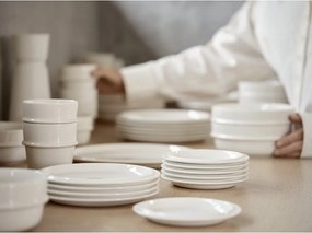 Krémszínű porcelán tányér ø 24 cm Eau – Zone