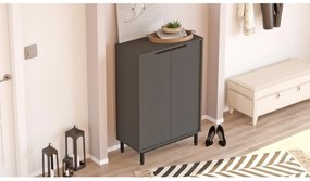 Cipősszekrény Abbygail 1 (antracit) . 1101347