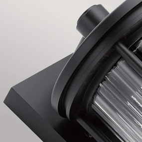 Kichler Barras KL-BARRAS2-M-BK Fali lámpa 1x40W/E27 IP44
