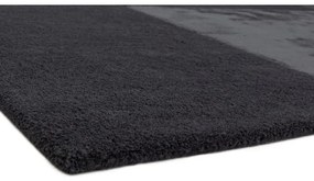 Tate Tonal Textures antracitszürke szőnyeg, 160 x 230 cm - Asiatic Carpets