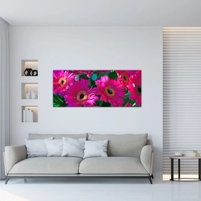 Kép - virágok (120x50 cm)