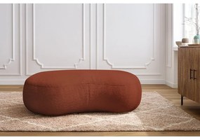 Téglavörös buklé szövet lábtartó Saint-Germain – Bobochic Paris