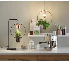 Paulmann 79746 - FANJA asztali lámpa 1xGU10/20W 230V füstszínű