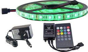 Led Szett Rgb 300 Smd 5050 IP65 Zenei Diszkó 2m