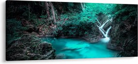Kép - Türkiz tó (120x50 cm)