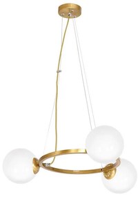 Csillár zsinóron VIENNA 3xE14/40W/230V arany